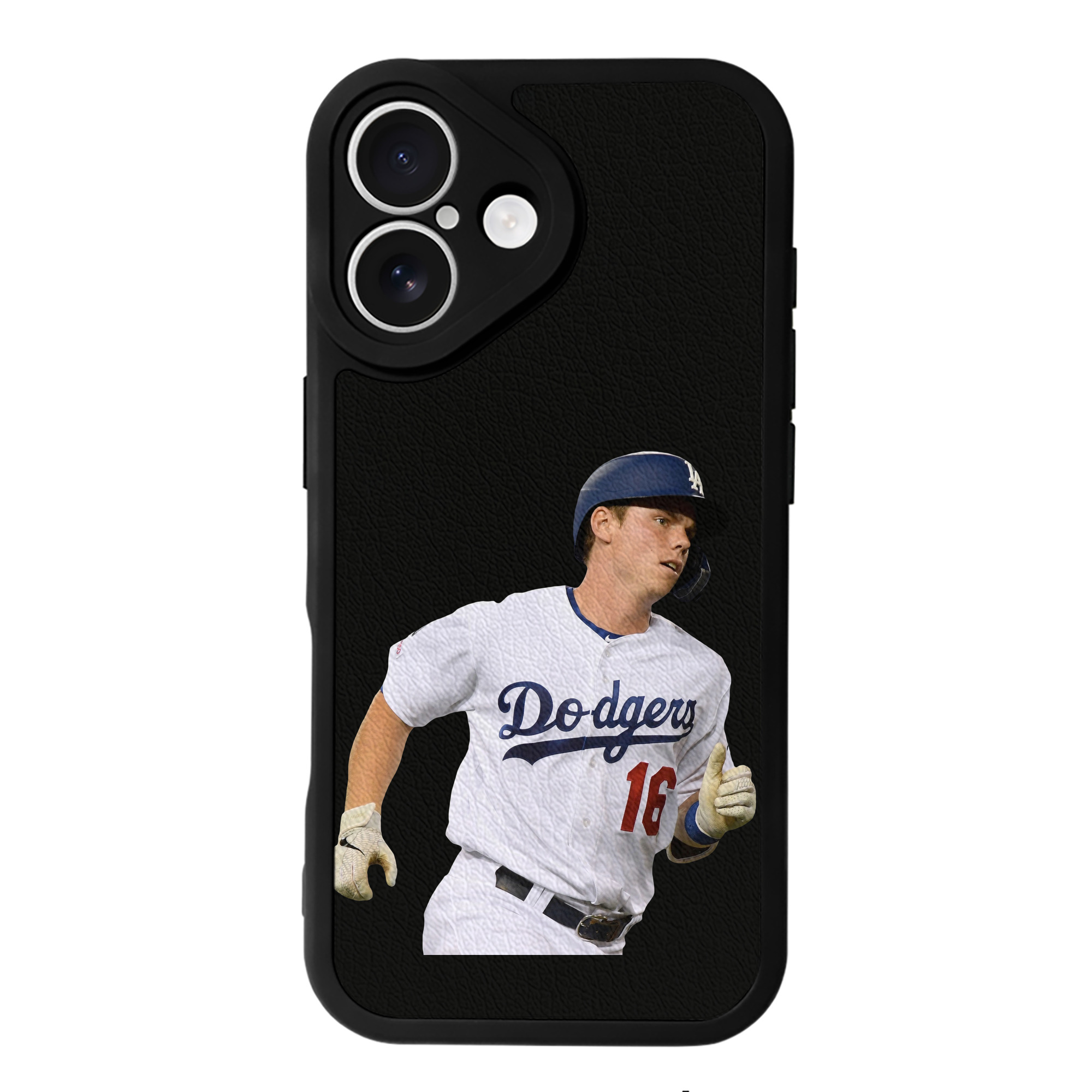  IPhone 16 Silicone Leather Case – UV Print, Lambskin Texture – Perfect Fit, Wireless Charging Compatible, Scratch Resistant, Precise Cutouts – Stylish Protection For IPhone 16